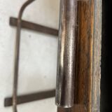 Designer desk in tube and wooden top, 20th century