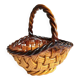 Vintage woven ceramic basket