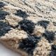 Moroccan Berber carpet Boujaad ecru with gray patterns 290x203cm
