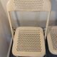 Chaises pliantes vintage