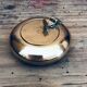 Vintage brass pocket ashtray