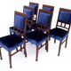 Ensemble de chaises, Pologne, années 1930. Après restauration.