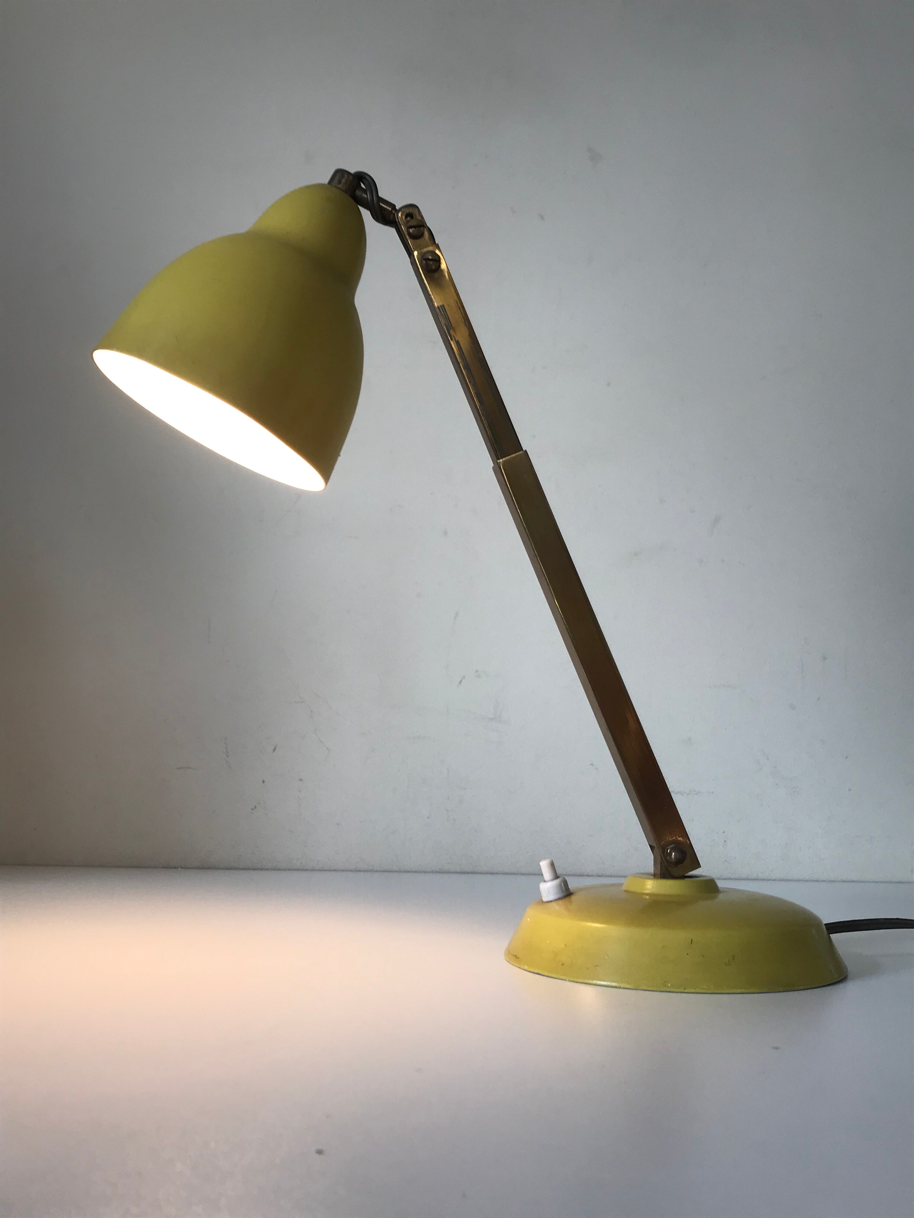 Vintage telescopic lamp 50