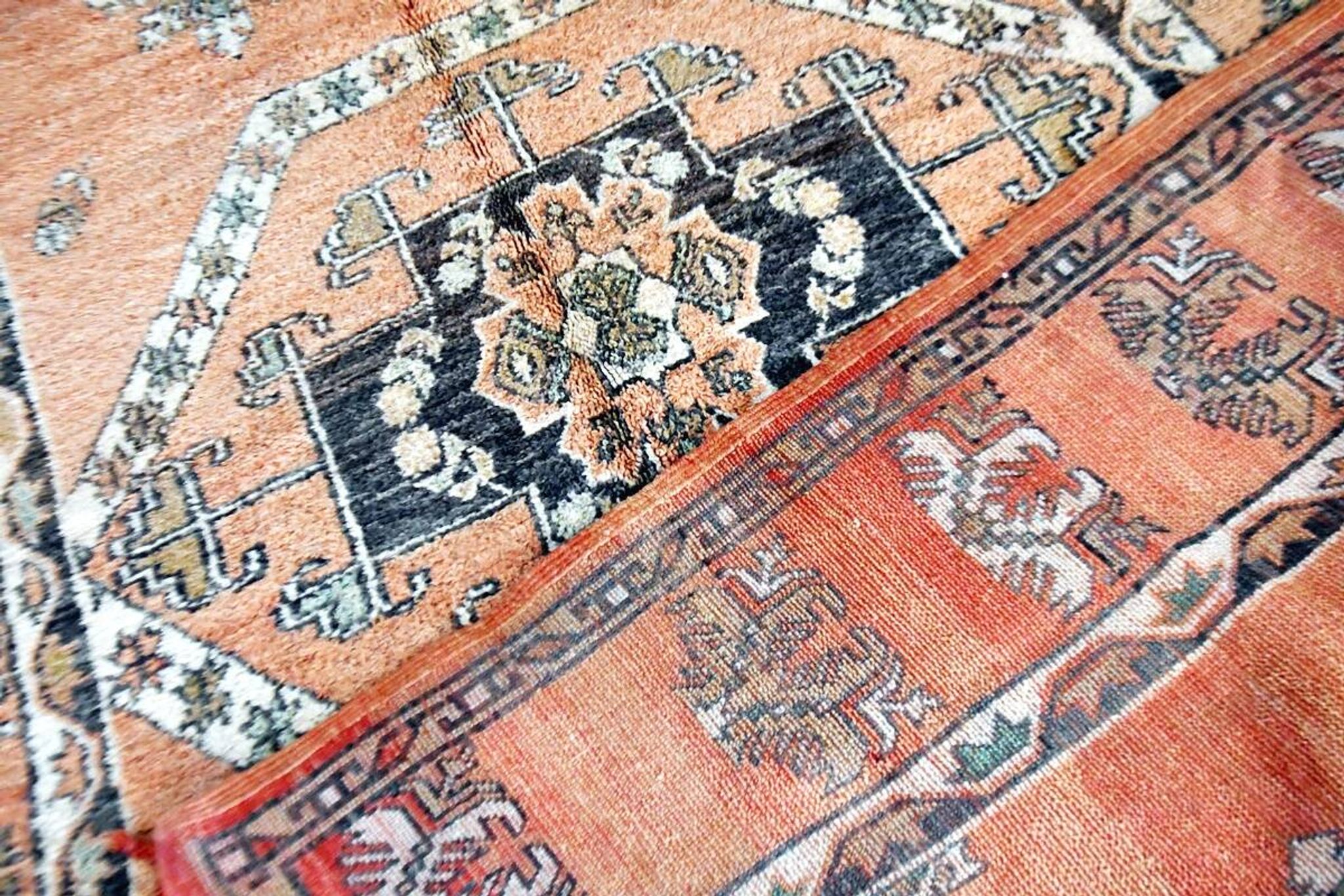 Tapis berbère marocain vintage 317 x 207 cm