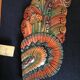 Wooden triptych mask