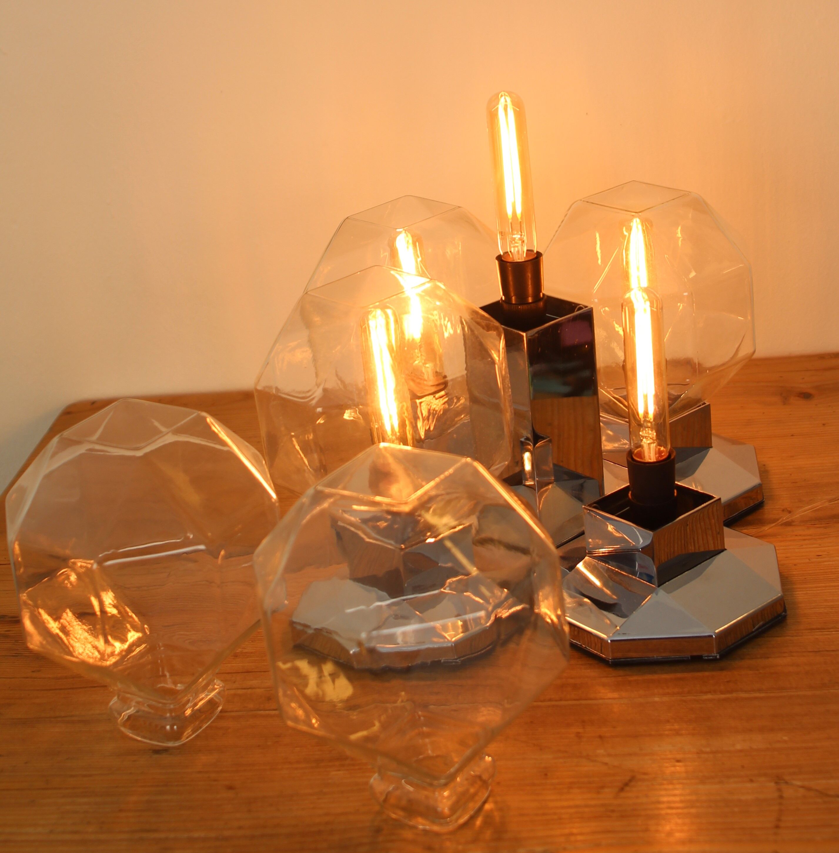 Applique par Motoko Ishi pour Staff Lights années 1970