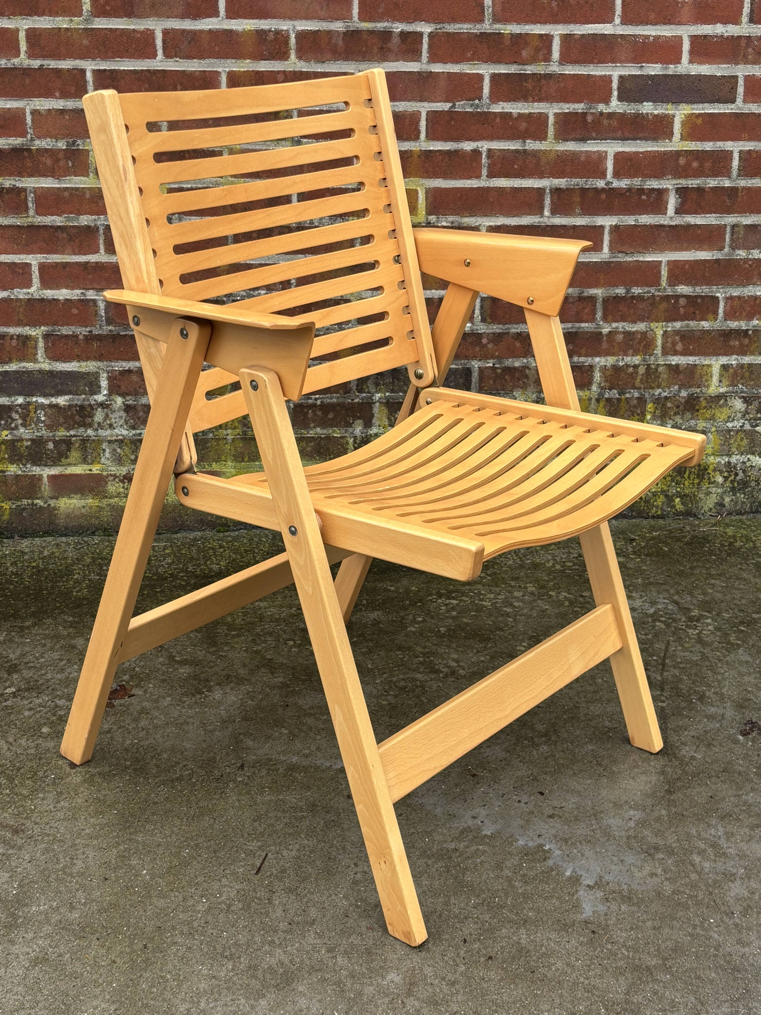Niko Kralj Rex Plywood Folding Chair for Stol 1950s in wood