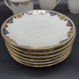 6 Cups art deco coffee - Jean Boyer