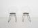 Chaises en fil de fer D. Dekker pour Tomado, Pays-Bas, années 1950