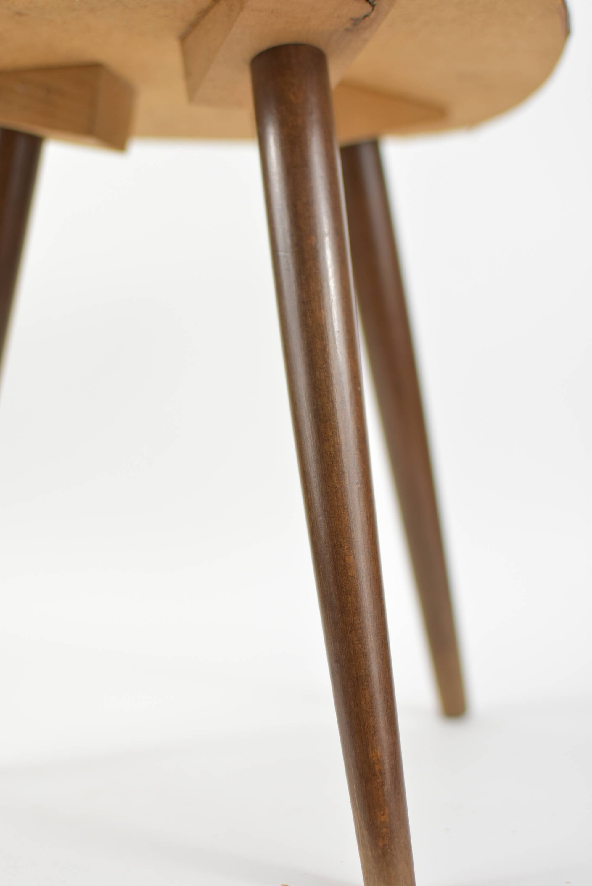 Vintage glass tray stand.