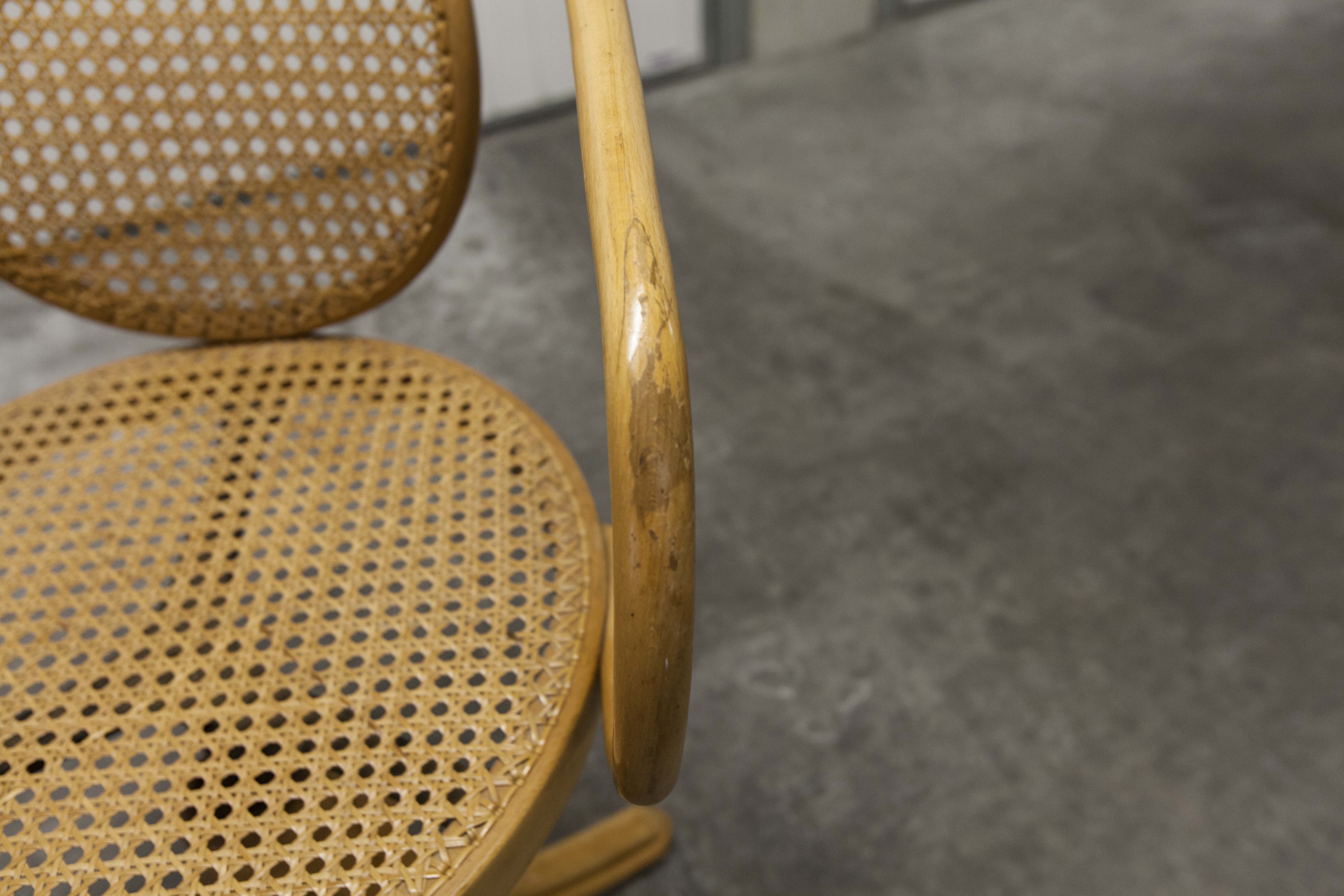 Thonet swivel armchair