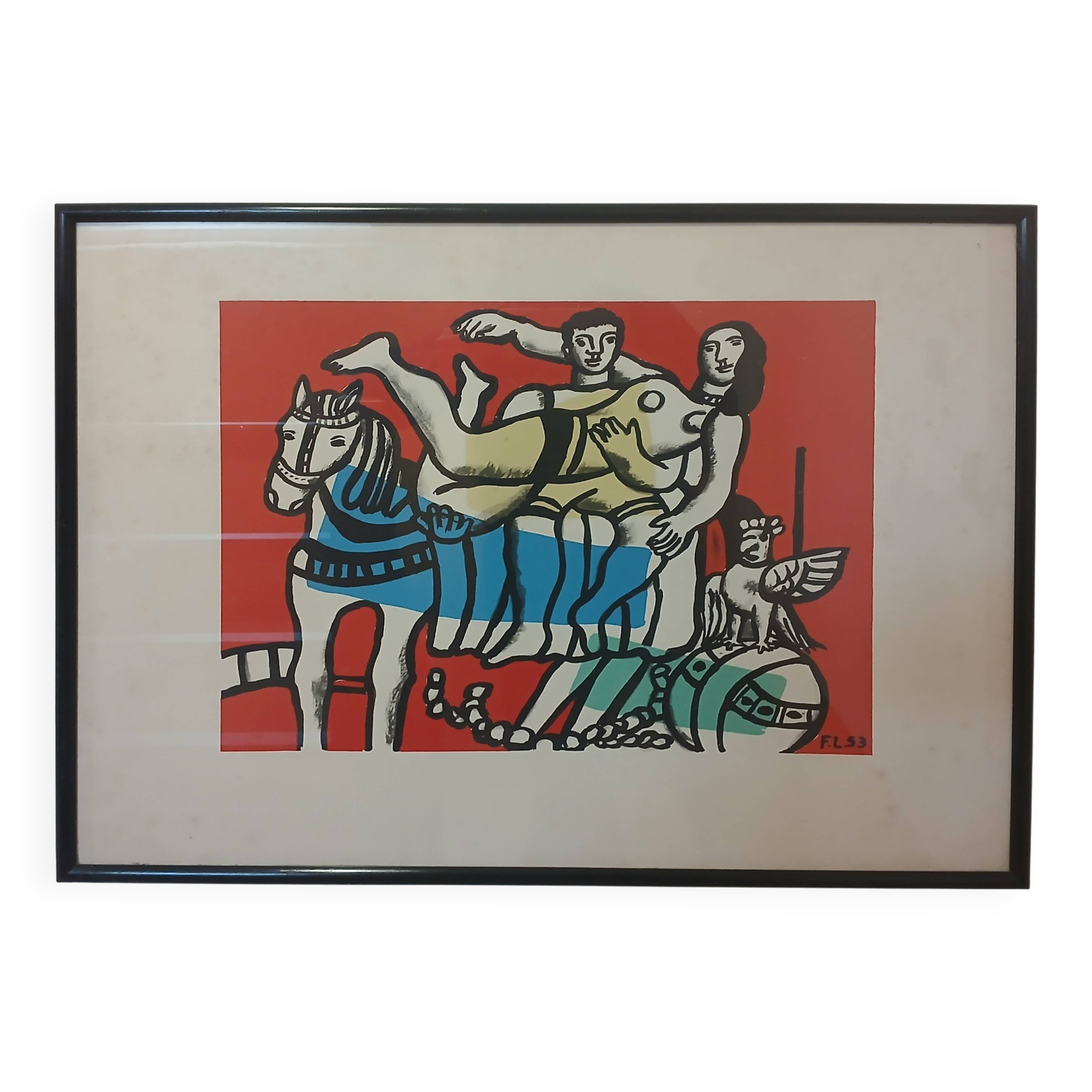 lithograph by Fernand Léger Maeght Foundation