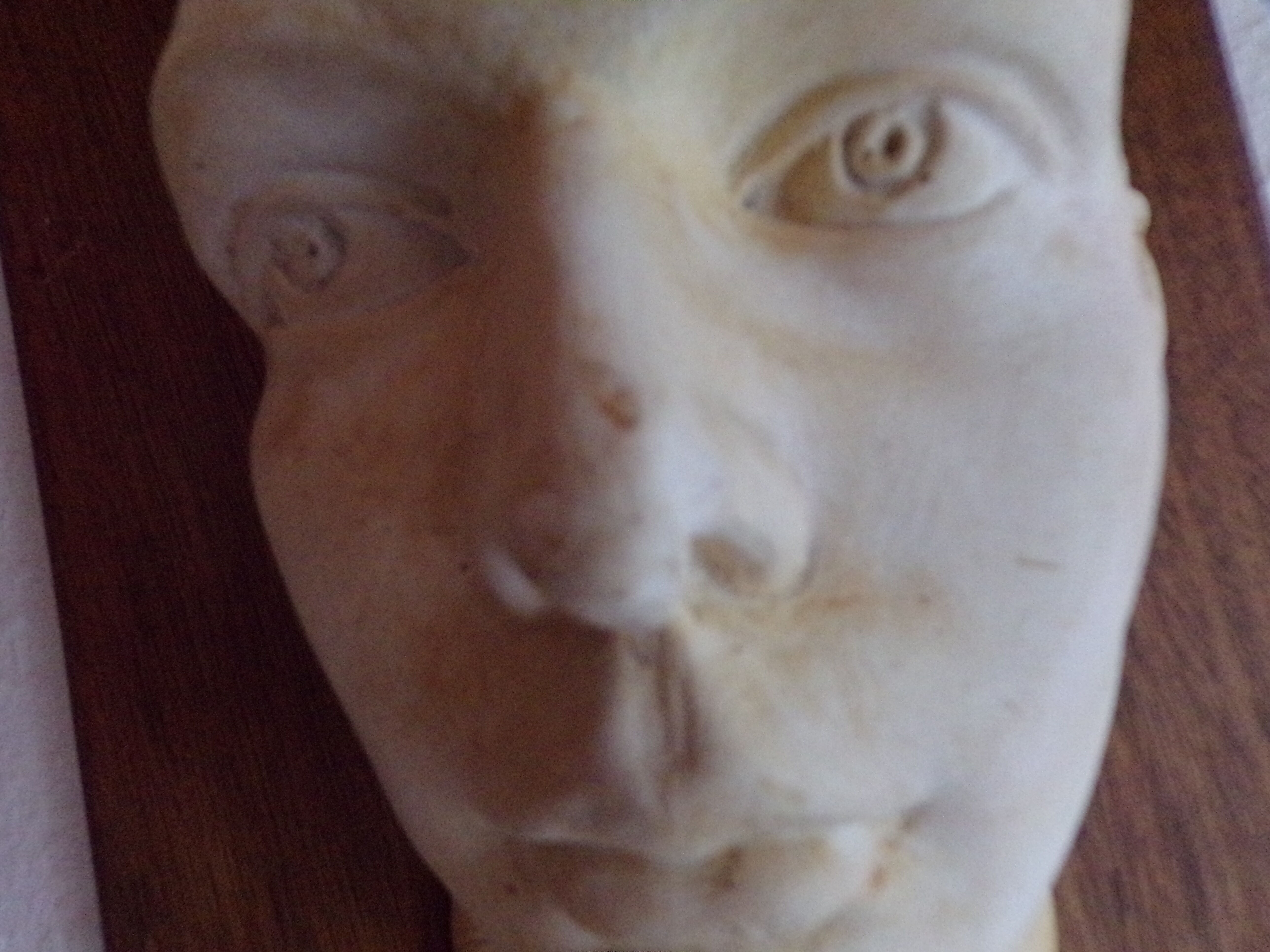 Plaster head
