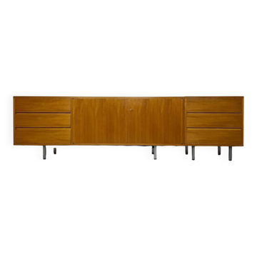 1960s vintage mid-century German teak sideboard lowboard