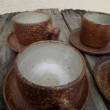 13 piece stoneware coffee/tea set