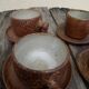 13 piece stoneware coffee/tea set