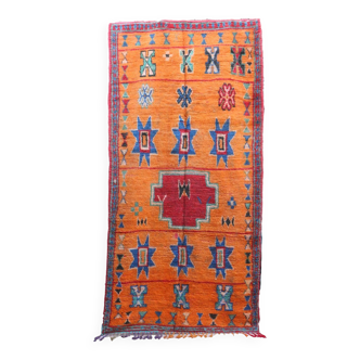 Boujad. tapis marocain vintage, 168 x 330 cm