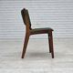 1960s, Danish design by Erik Buch, set of 4 dining chairs model 89.