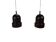 Philips - NWS series - pendant lamps (2) - cylinder pendant lamp - brown -
