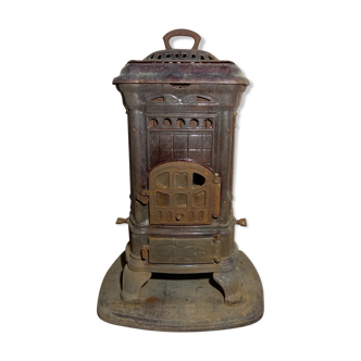 Old cast iron stove