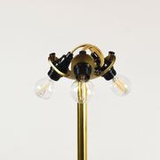 Roberto Pamio Febo floor lamp in marble, brass, and Murano glass by Leucos Italy.