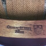 3 Charles Bernel armchairs