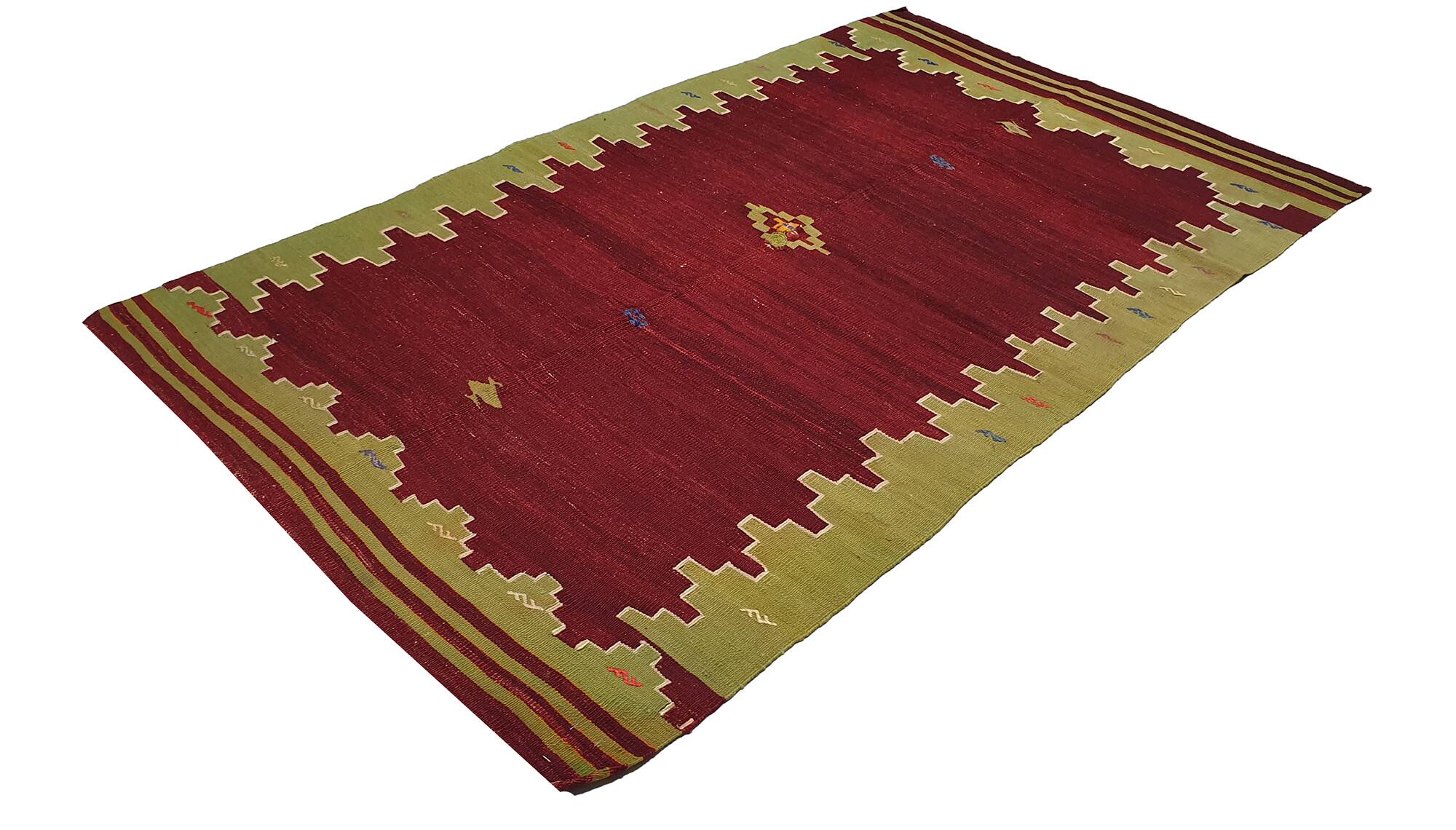 Turkish kilim rug, 217x126 cm, MYK-816