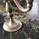 Royal Holland pewter candle holder with five candles dimension: height -20cm- width -18cm-
