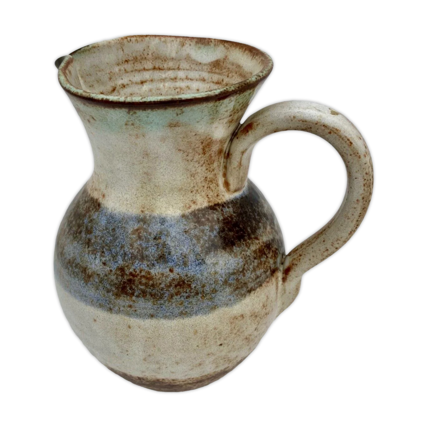 pitcher -BROC or JUG - signed La Roue Vallauris - N°2 - Vintage ceramics 60