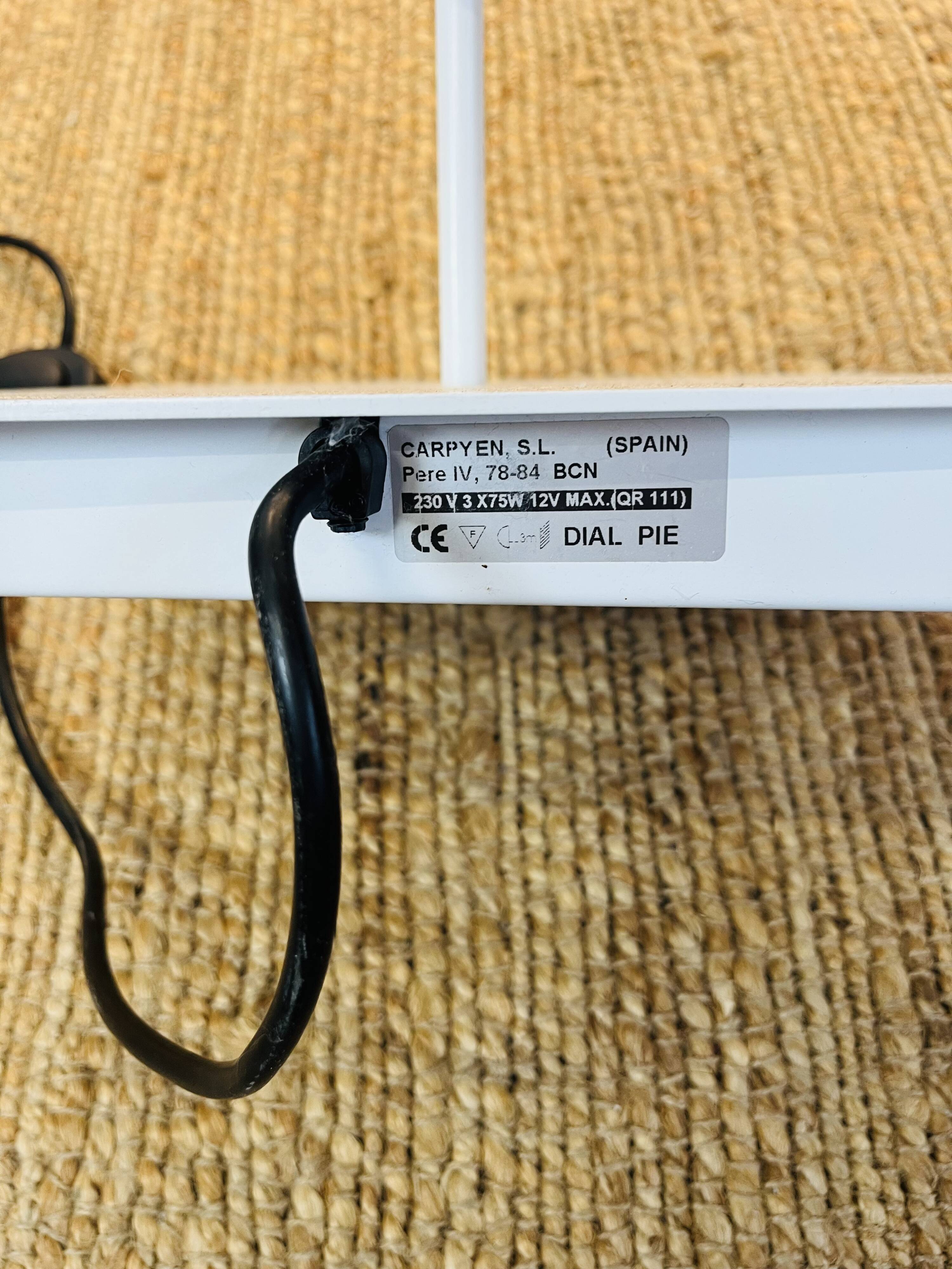 Dial foot floor lamp