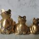 Brass frogs