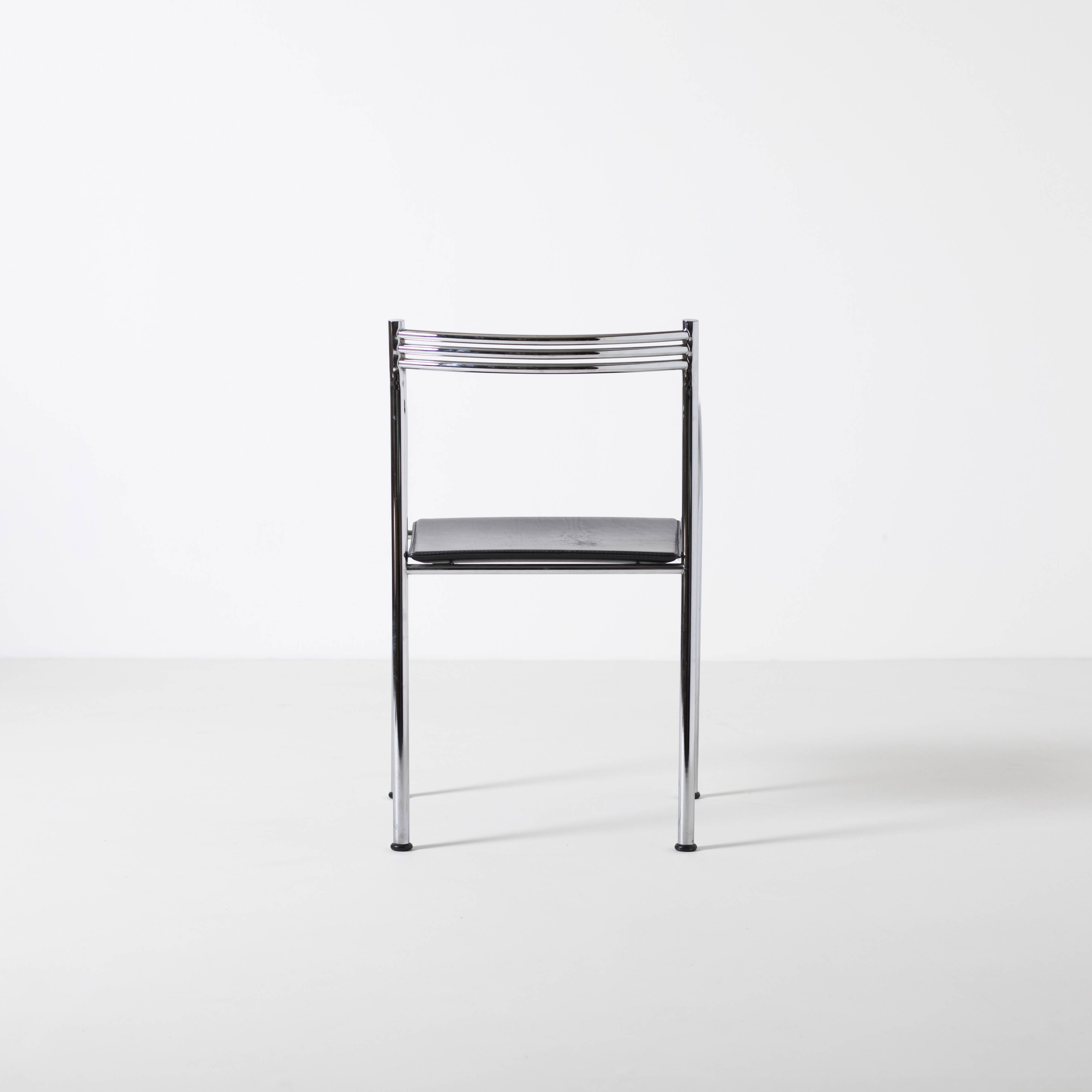 Set of 4 Francesca Spanish dining chairs by Philippe Starck for Baleri