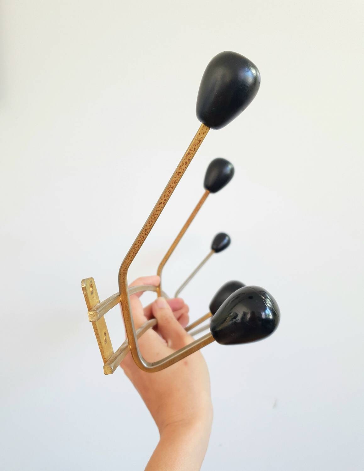 Vintage 60s coat hooks