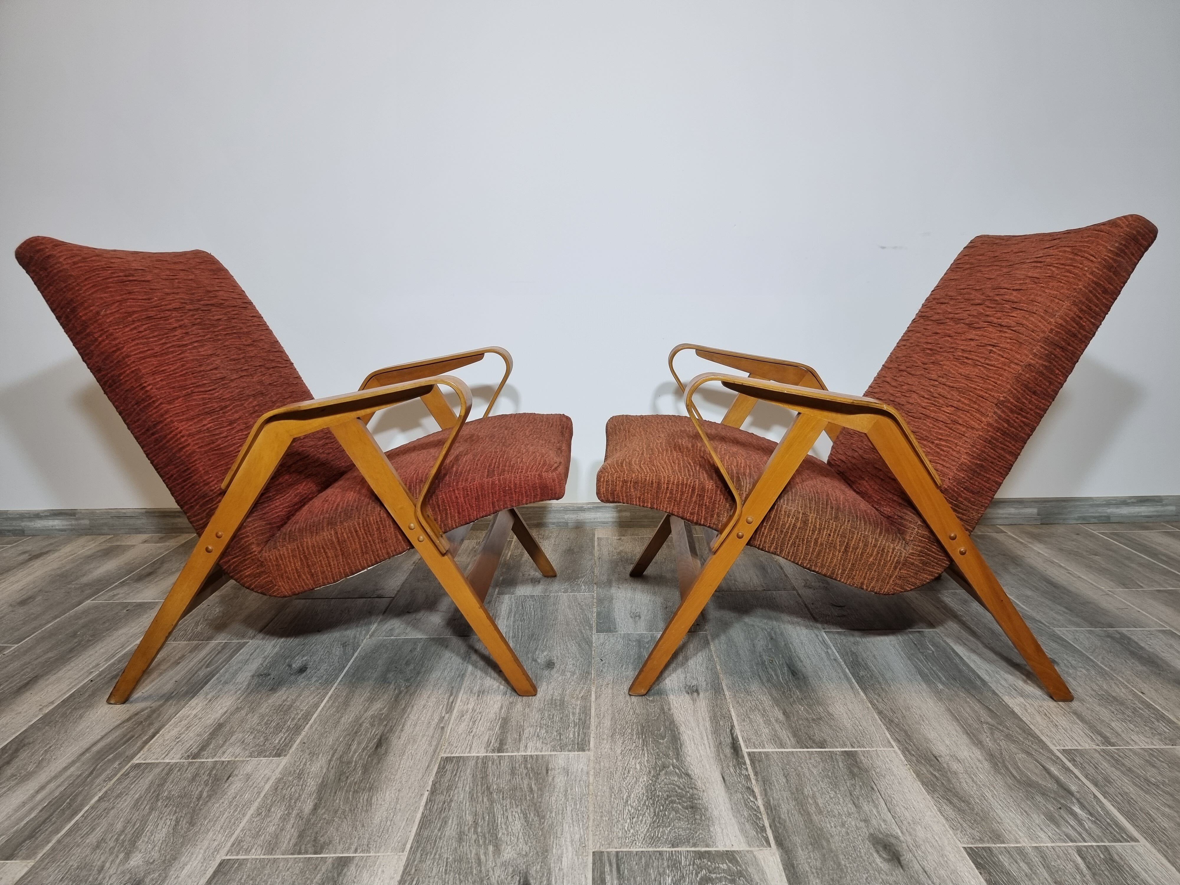 Tatra armchairs by Frantisek Jirak