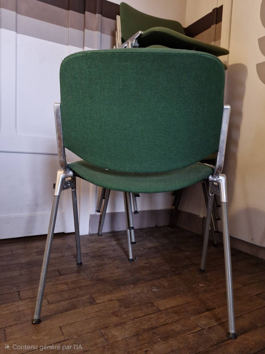 Set of 4 DSC 106 Chairs by Giancarlo Piretti for Castelli / Anonima