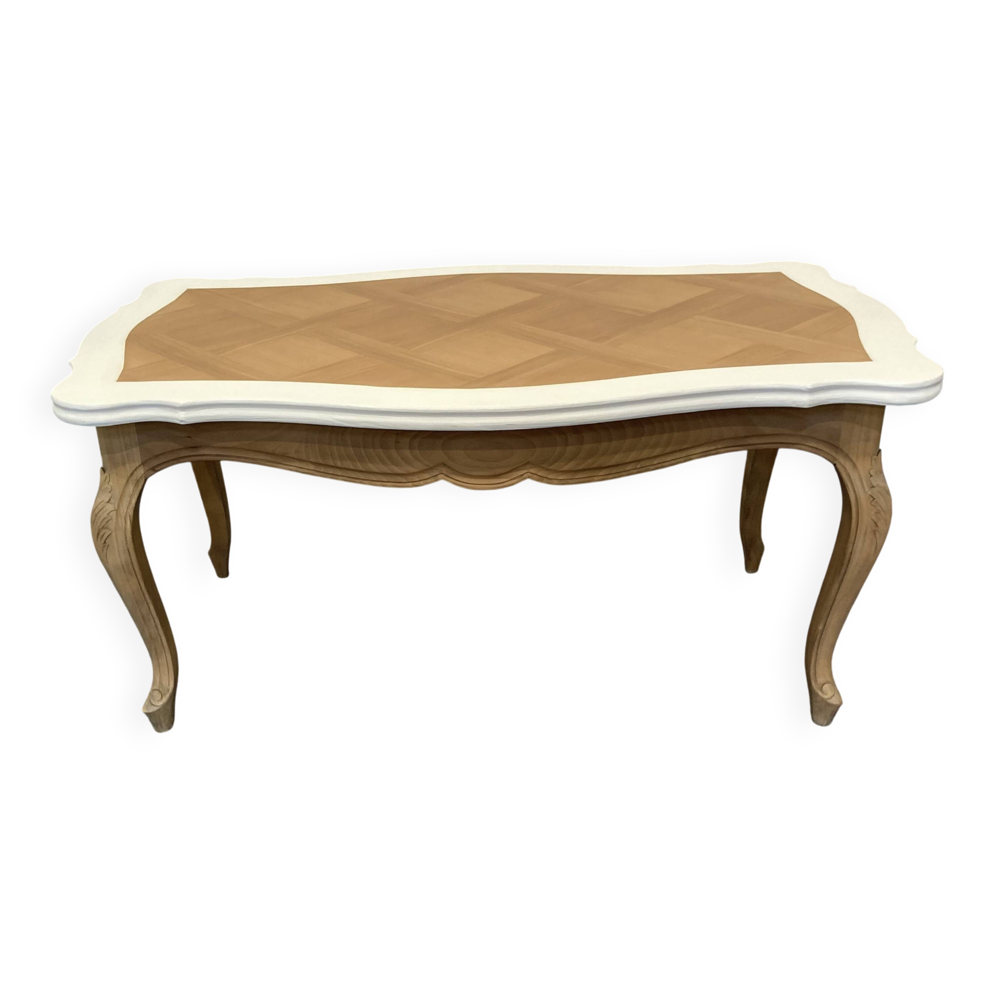 Refurbished solid wood coffee table