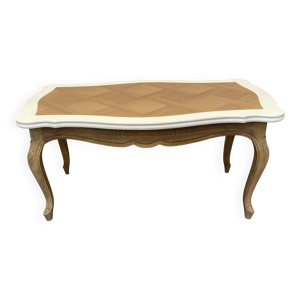 table basse en bois massif,