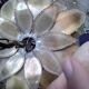 Copper foil luminaire 1970, palm style, Jansen style