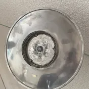 Polished aluminium plate