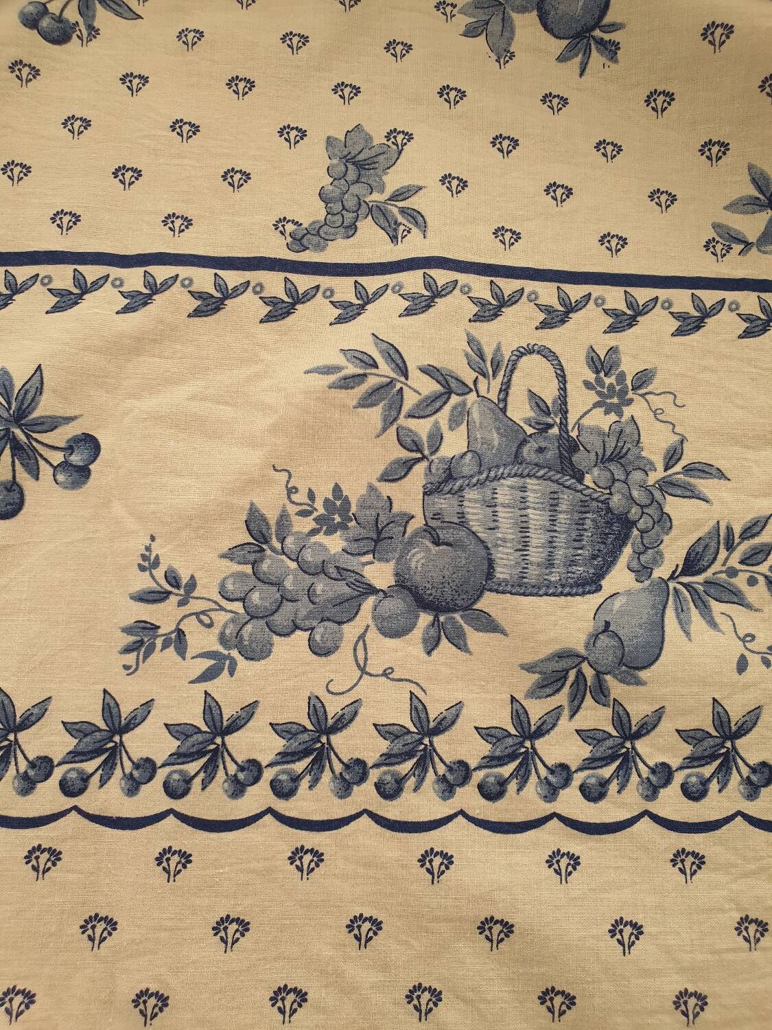 Nappe imprimée 144×193 cms