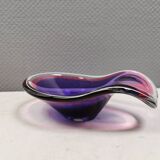 Beautiful dish/bowl in many coloured glass.