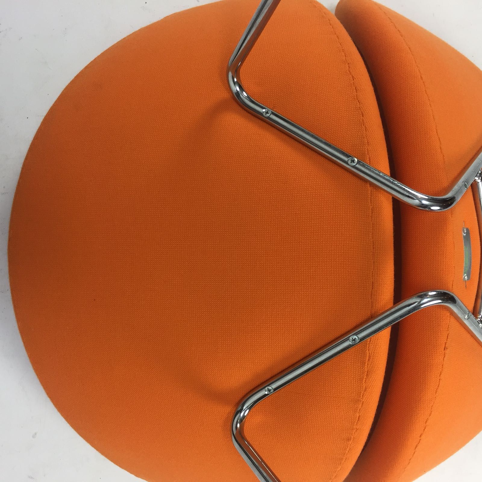 "orange slice flesh" by Pierre Paulin for Artifort, 1980
