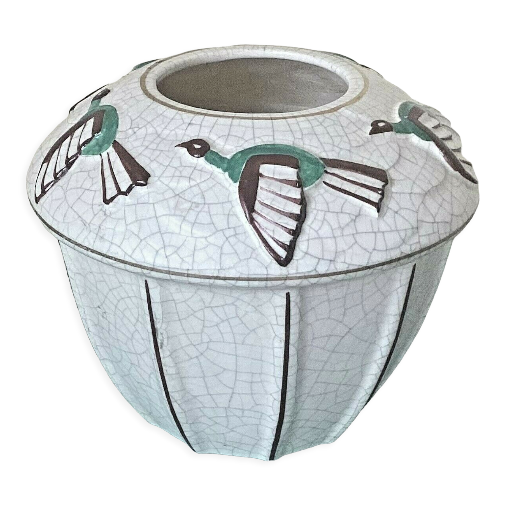 Vase art deco de Bruyn vers 1930