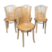 4 old bistrot chairs