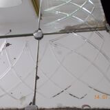Art Deco mirror with beveled edges