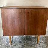 Two-door vintage free-standing buffet