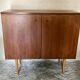 Two-door vintage free-standing buffet
