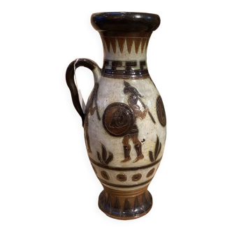 Vintage Greco Roman amphora vase