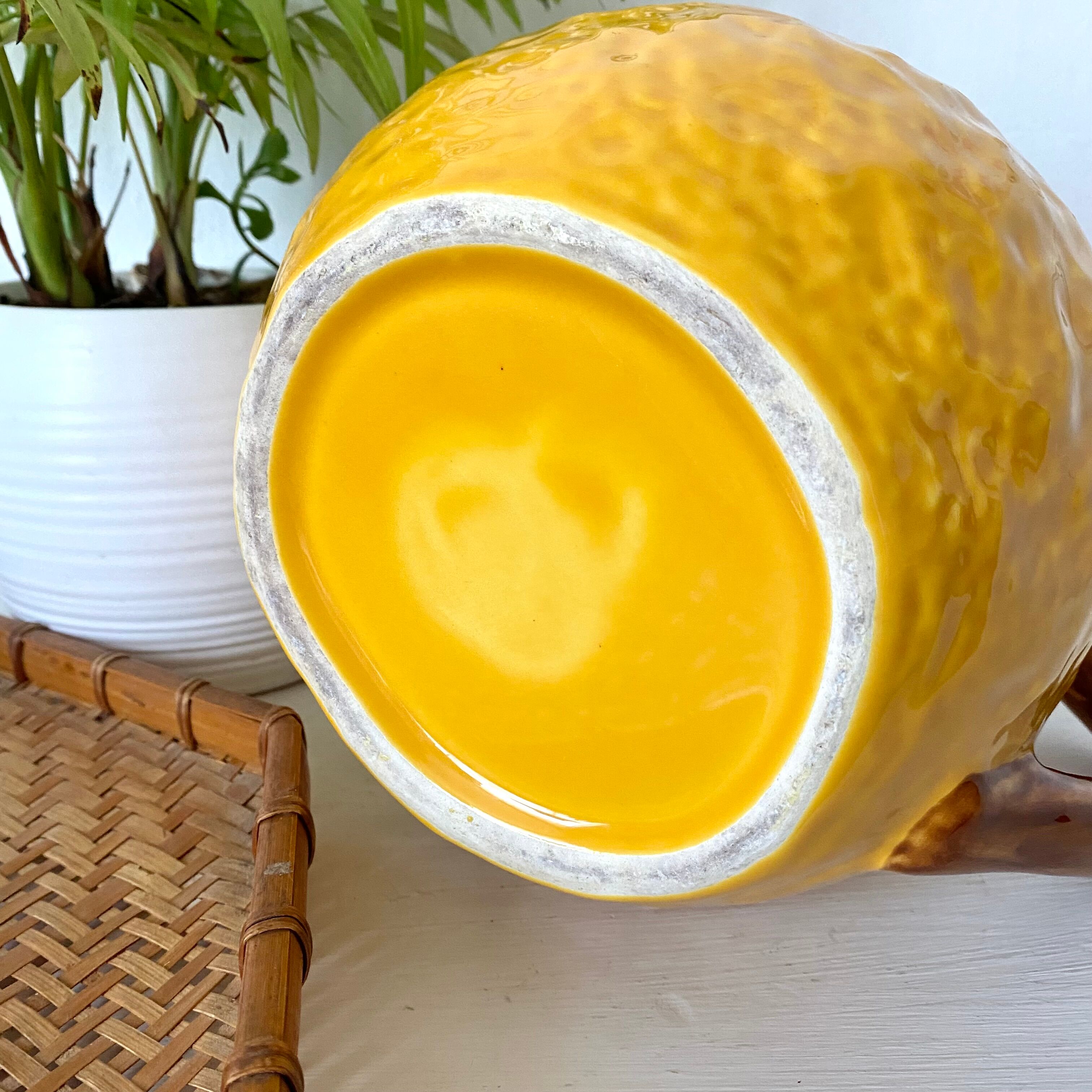 Orange slurry pitcher