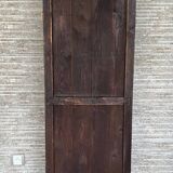 Antique Louis XVI style display cabinet in walnut